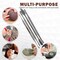 A2Z Scilab 4 Pcs Spatula Wax Carver Ceramic Pottery Double Ended Tool Set A2Z-ZR951 - alternate 4